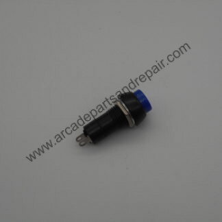 Game Player Start Button Switch Blue 12mm Momentary (SW1035)