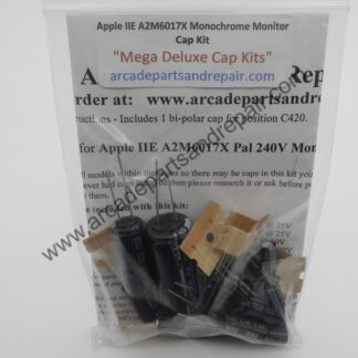 Apple IIE A2M6017X Monochrome Monitor Cap Kit 105C Nichicon