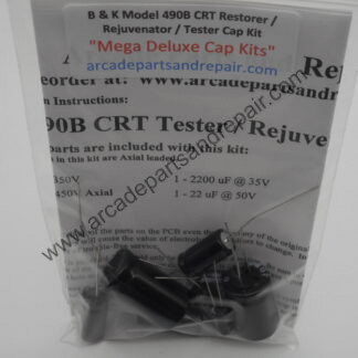 B & K 490B CRT Tester 105C Cap Kit