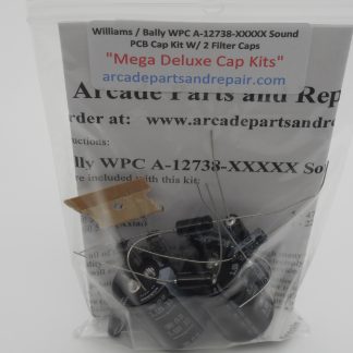 Williams / Bally WPC A-12738-XXXXX Audio Sound PCB 105C Cap Kit