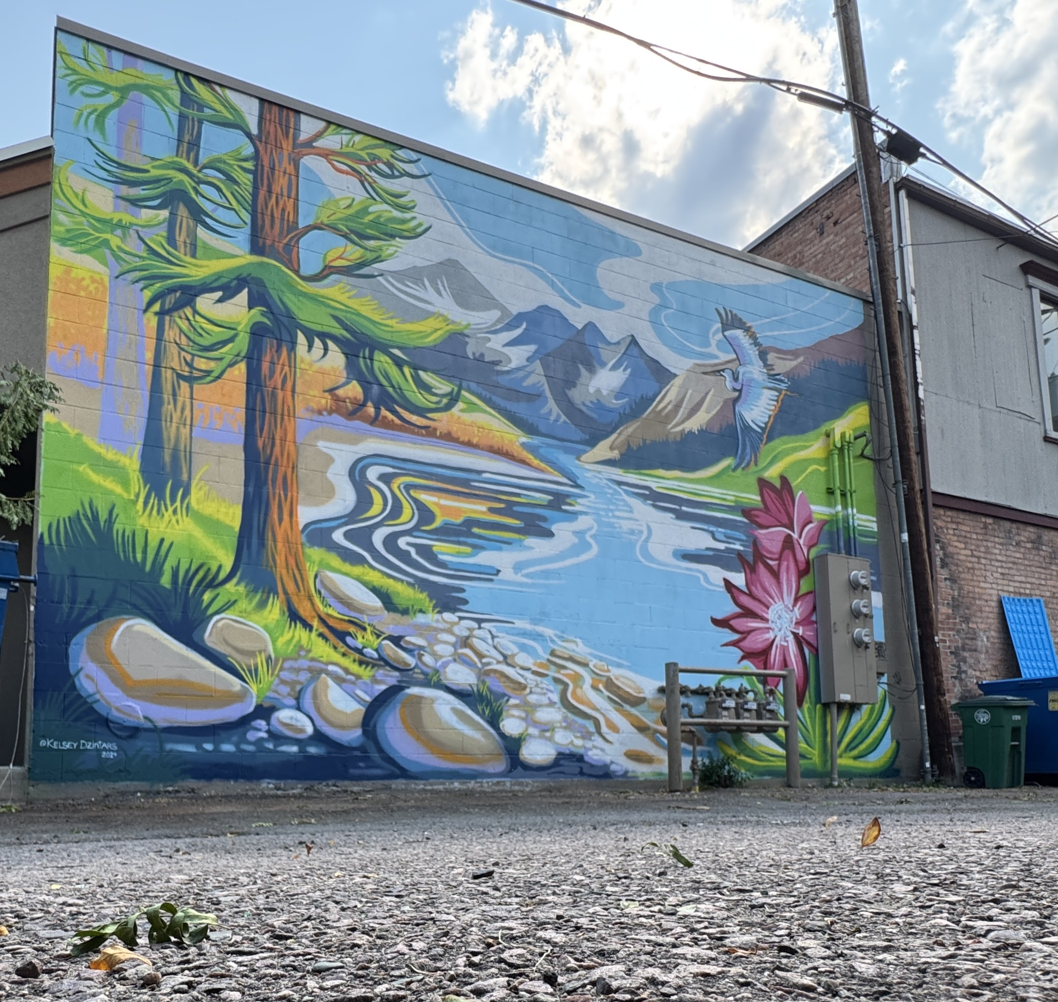 Arts & Culture Impact Grant Mural - Free Flow